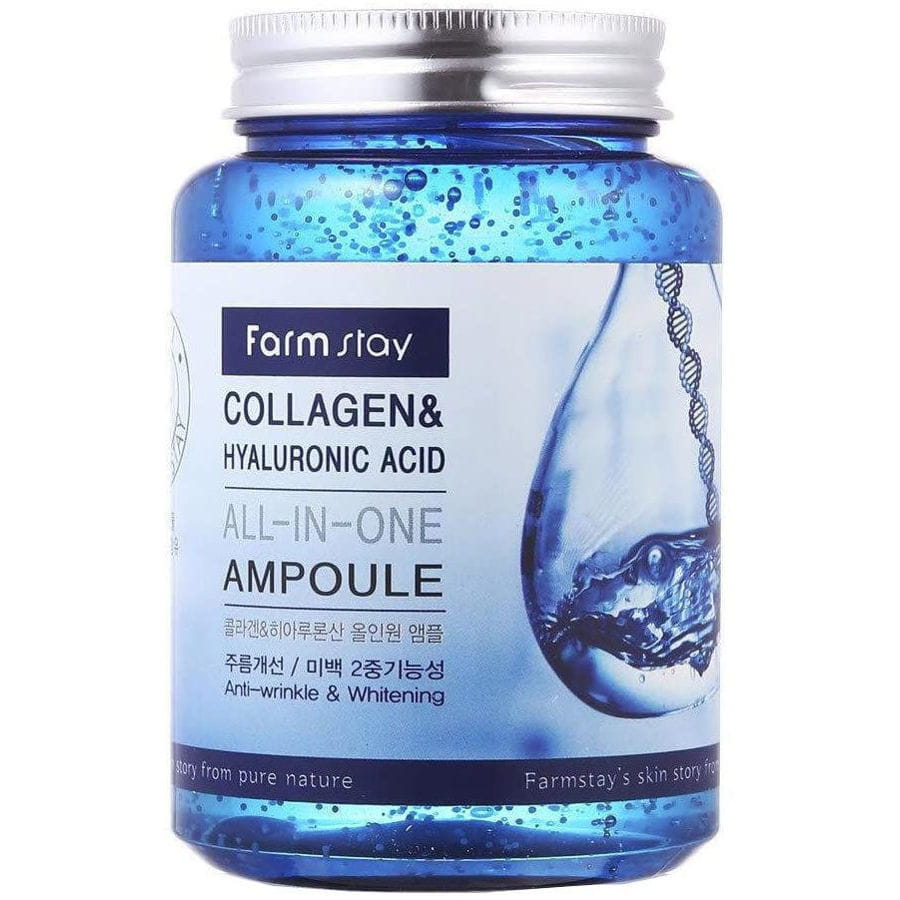 Farm Stay Collagen and Hyaluronic Acid All In One Ampoule 250 ml ...