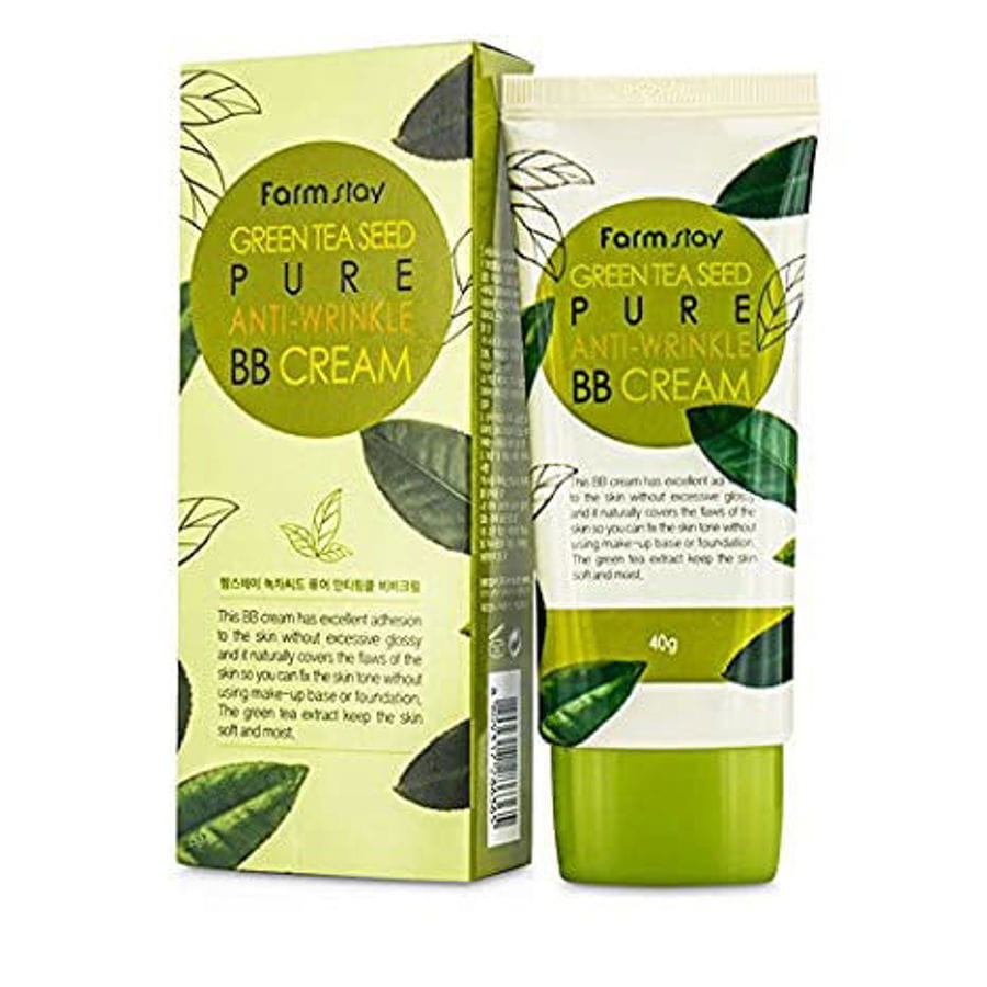Farm Stay Green Tea Seed Pure AntiWrinkle BB Cream 40 gm SheSokara
