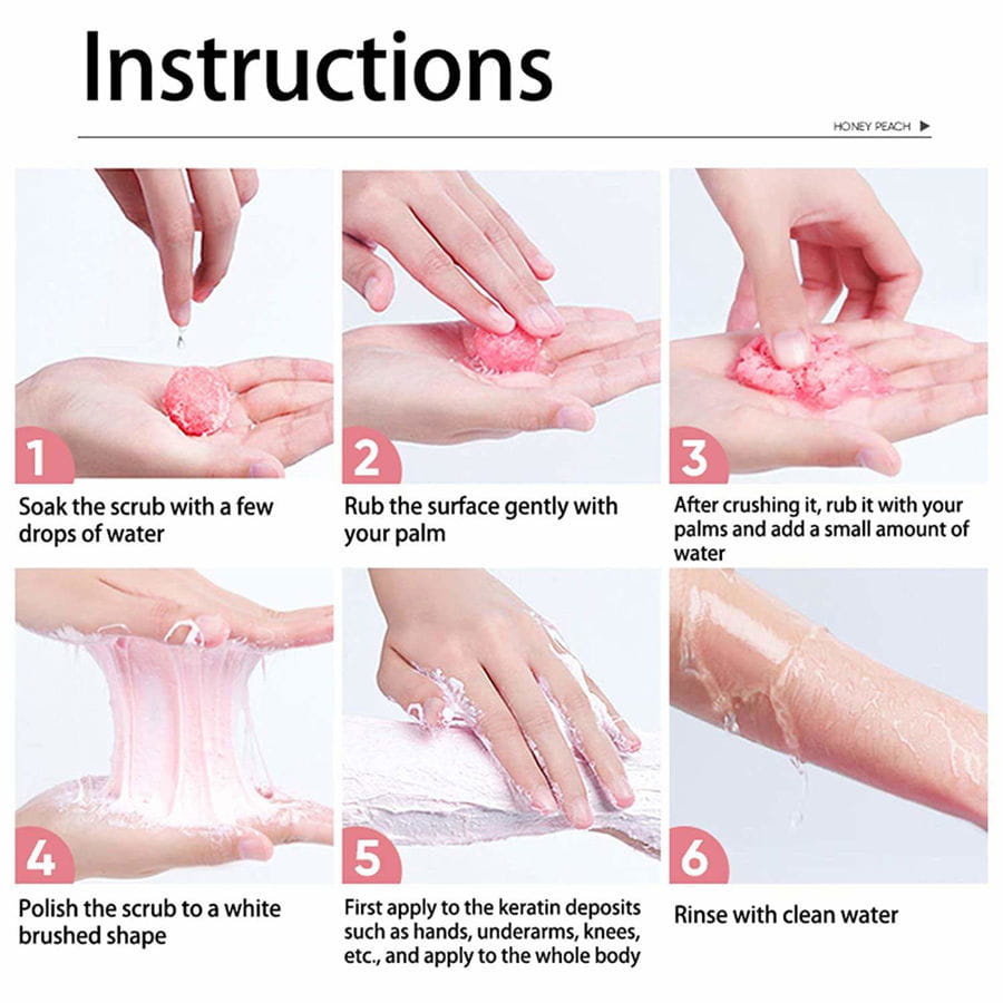 CRSO Candy Sugar Body Scrub 12 balls SheSokara